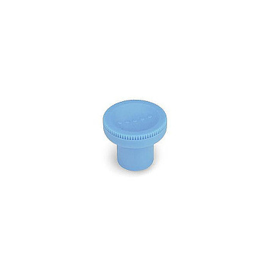Ganter Manopole zigrinate, plastica GN 676-35-M8-BL