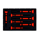 BAHCO Set cacciaspine, 7 pezzi 3734BMS/7 Miniatura