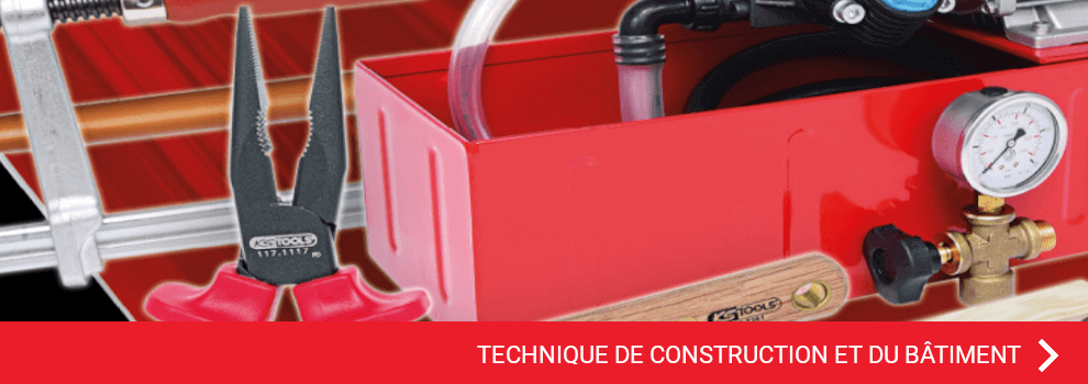 KS TOOLS - TECHNIQUE DE CONSTRUCTION ET DU BÂTIMENT