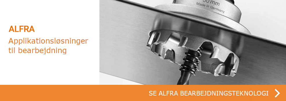 Se alle ALFRA-artikler inden for bearbejdningsteknologi