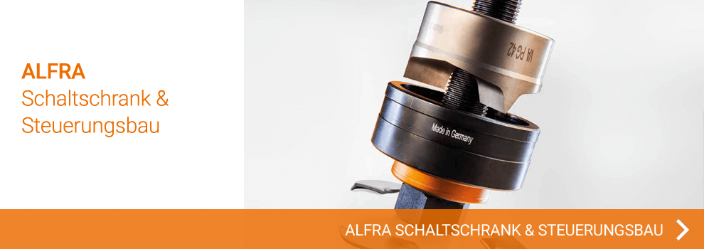Alle ALFRA Artikel im Bereich Stanzen, Schaltschrank & Steuerungsbau ansehen