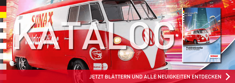 Hier geht es zum aktellen blätter Katalog von Sonax