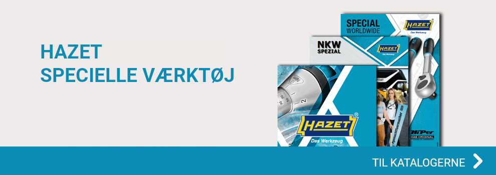 Klik her for at se de aktuelle Hazet-kataloger