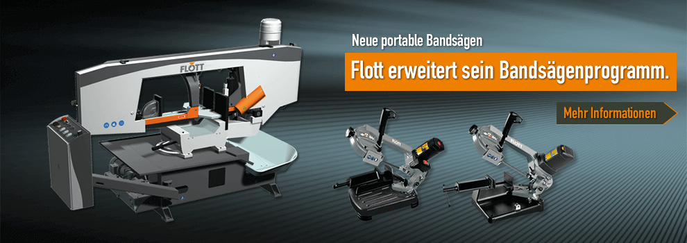 Top Bandsägen von Flott in verschiedenen Grössen