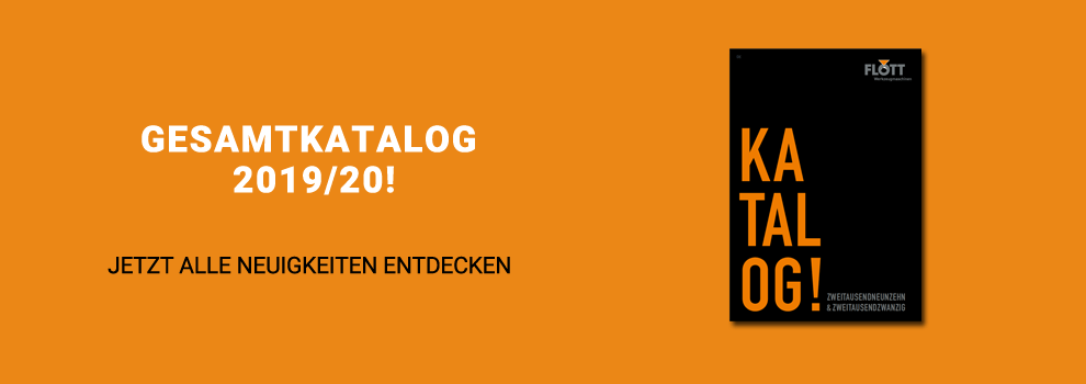 Der aktuelle Flott Katalog - beachten sie zusätzliche Innovationen