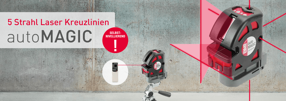 Laser Kreuzlinien autoMAGIC BMI