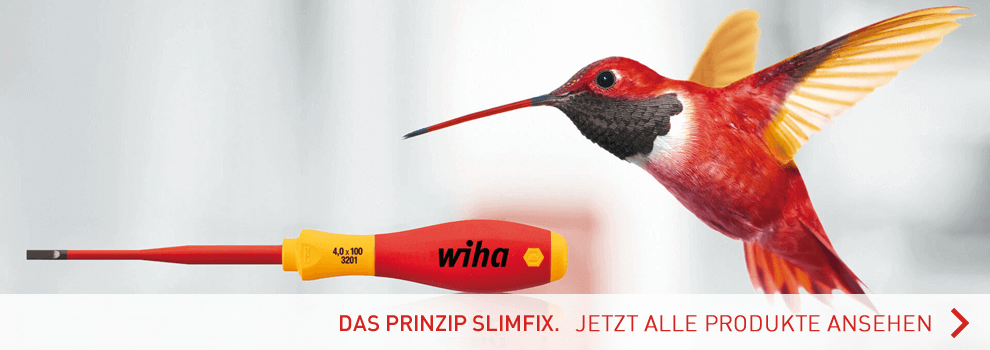Hier geht es zu allen SlimFix Produkten von wiha