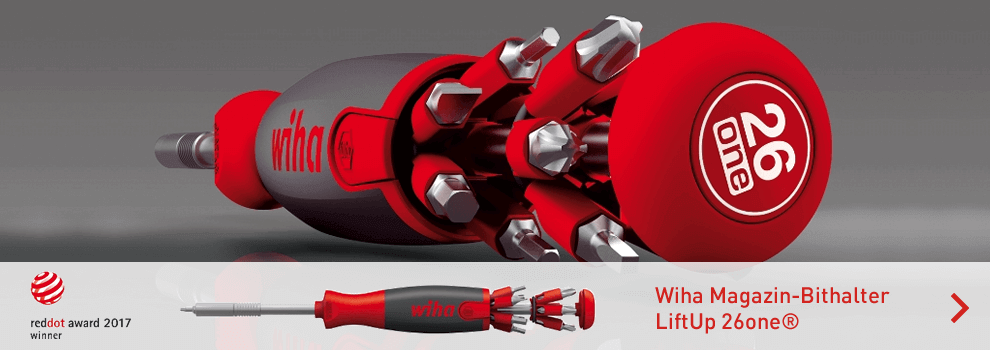 Der Magazin-Bithalter LIFTUP 26 ONE - red dot 2017- jetzt ansehen