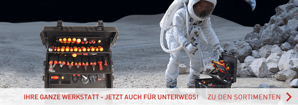 Ihre ganze Werkstatt - jetzt auch für unterwegs - jetzt die Sortimente ansehen