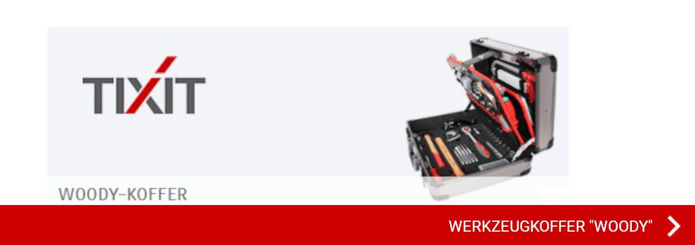 TIXIT - WERKZEUGKOFFER WOODY