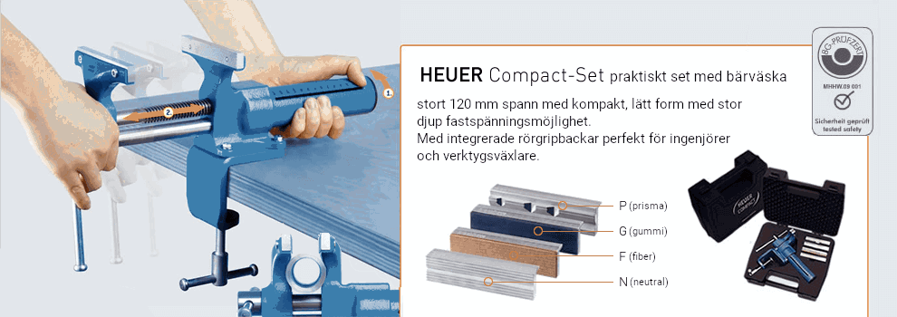 gå till compact Skruvstycke av Brockhaus-Heuer