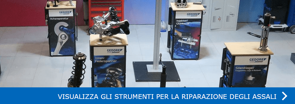 VISUALIZZA TUTTI GLI STRUMENTI KLANN PER LA RIPARAZIONE DEGLI ASSALI