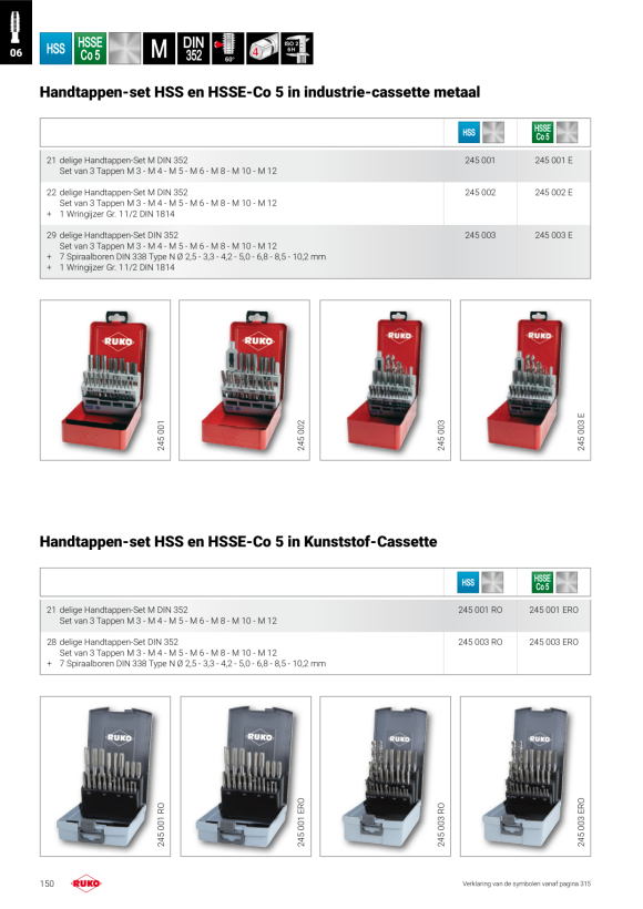 Ruko Kranenset SK 29-delige set 3 245003SK
