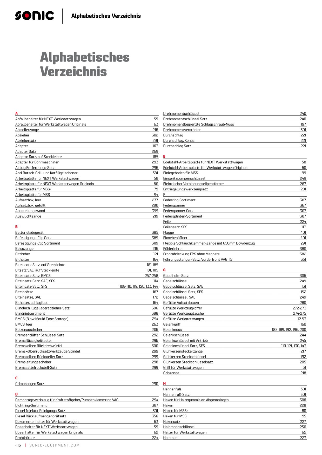 Catalog Overview Image