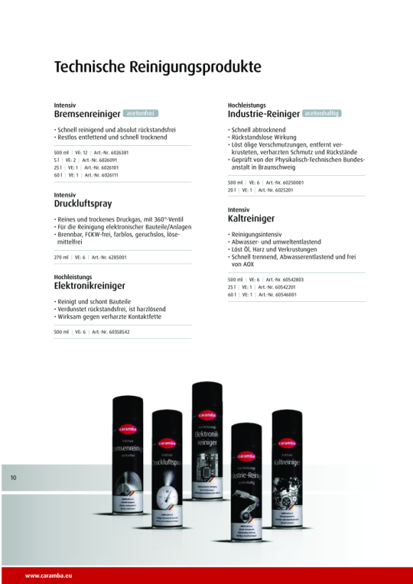 Caramba Kaltreiniger 25 Liter 60542201