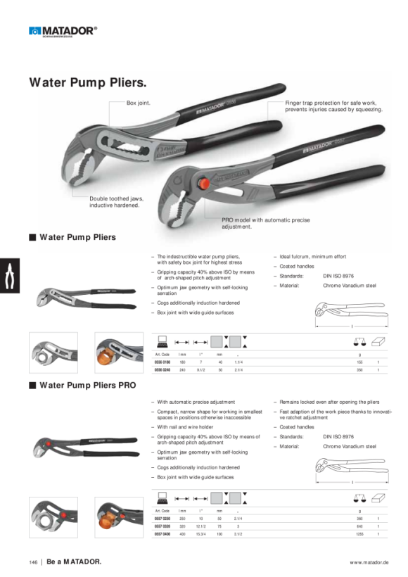 MATADOR Pliers Assortment M 0530 9030