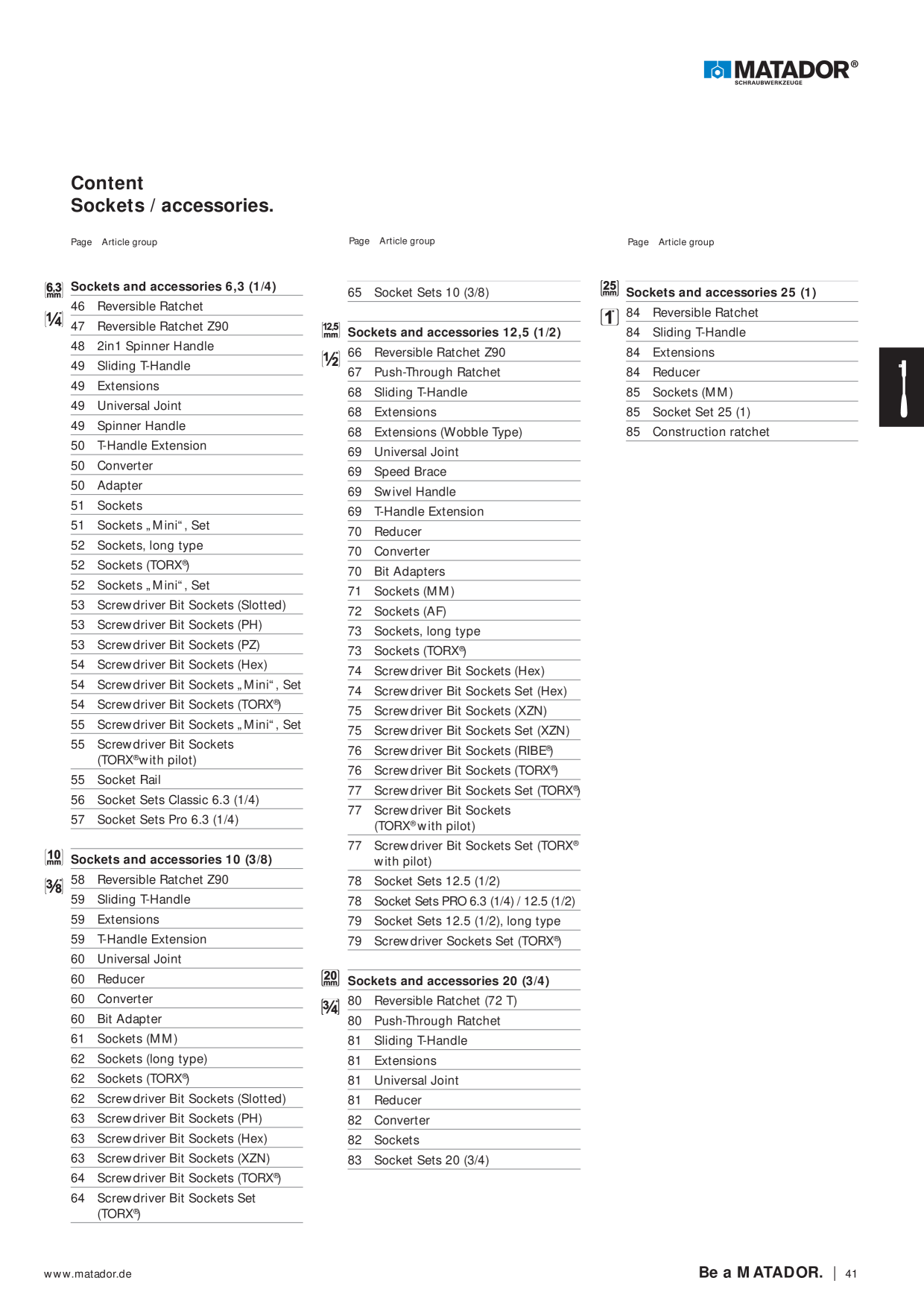 Catalog Overview Image