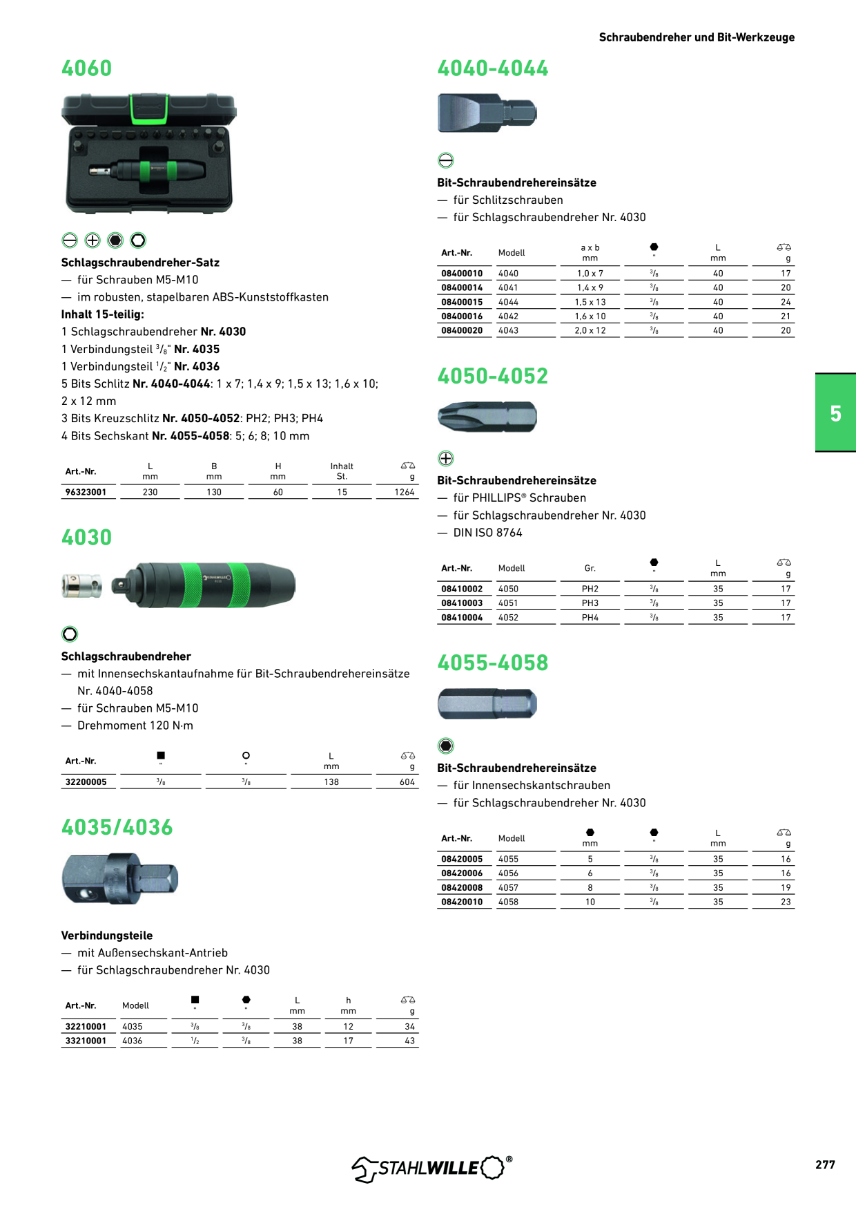 Anteprima del catalogo