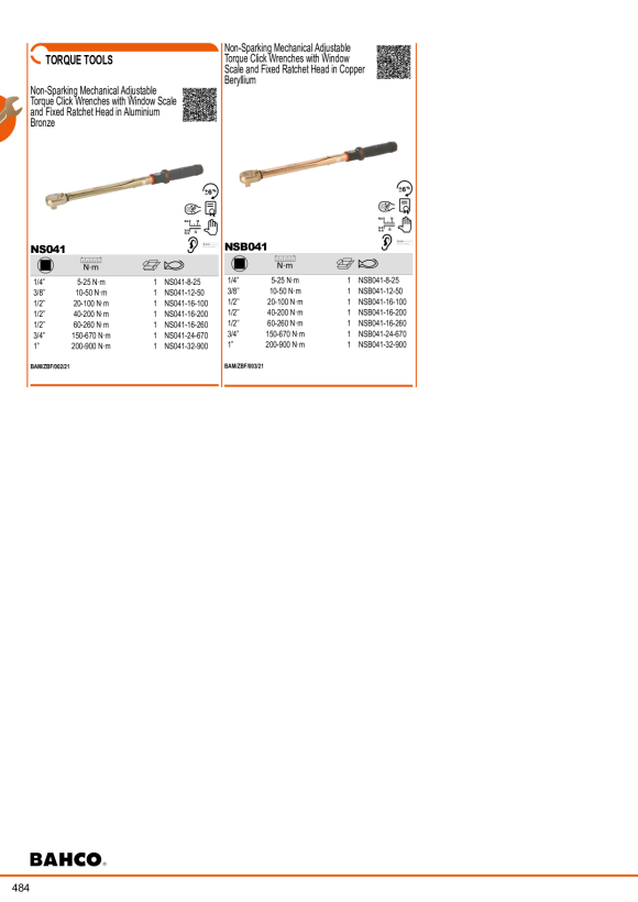 BAHCO Reparaturset zu NS041-32-900 NS041-32-900-1