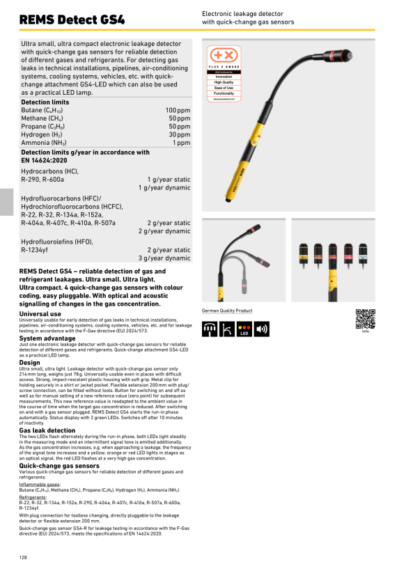 REMS Detect GS4 Set R 611096 R