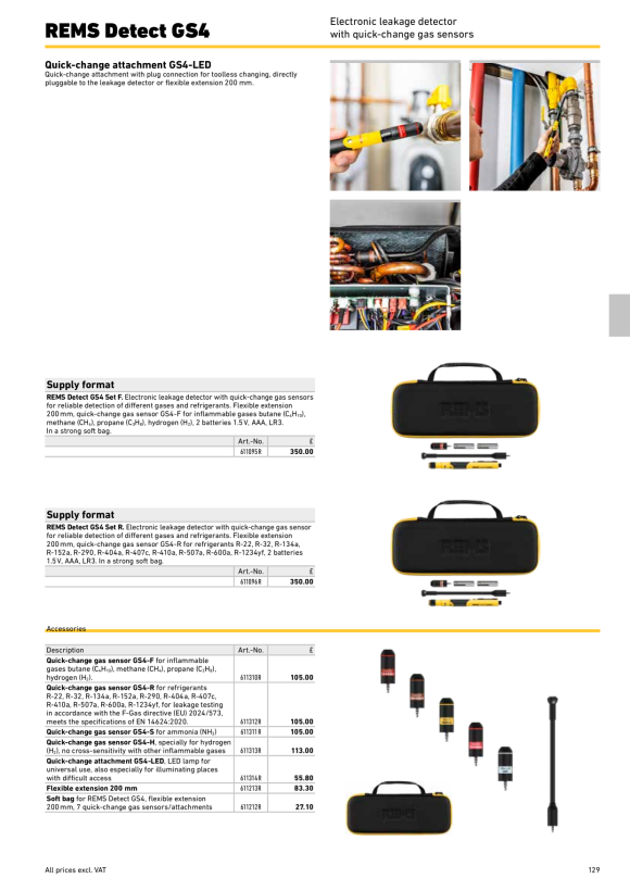 REMS Detect GS4 Set R 611096 R