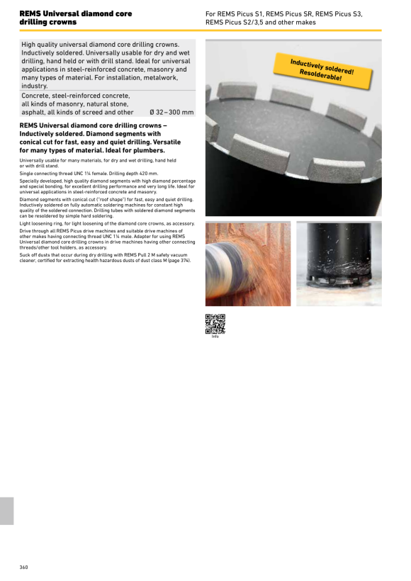 REMS Loss protection plastic 1” 060373 1”