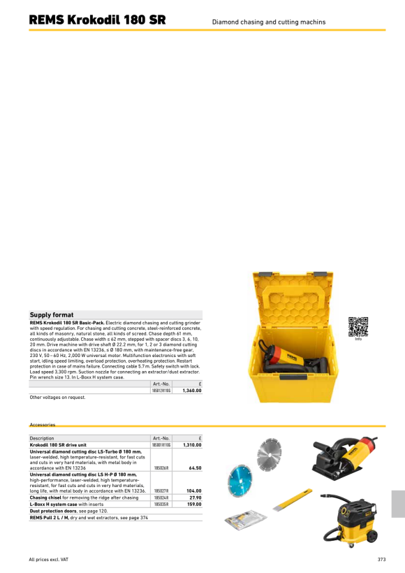 REMS Crocodilo 180 SR 185012 R22AU