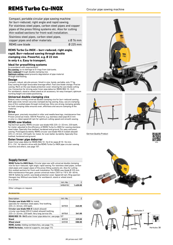 REMS Controlador de velocidade 849503 R110G