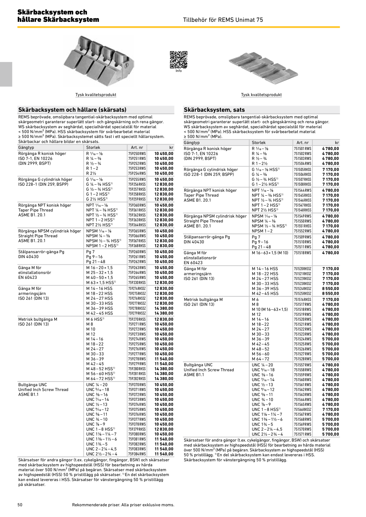 Förhandsvisning av katalog