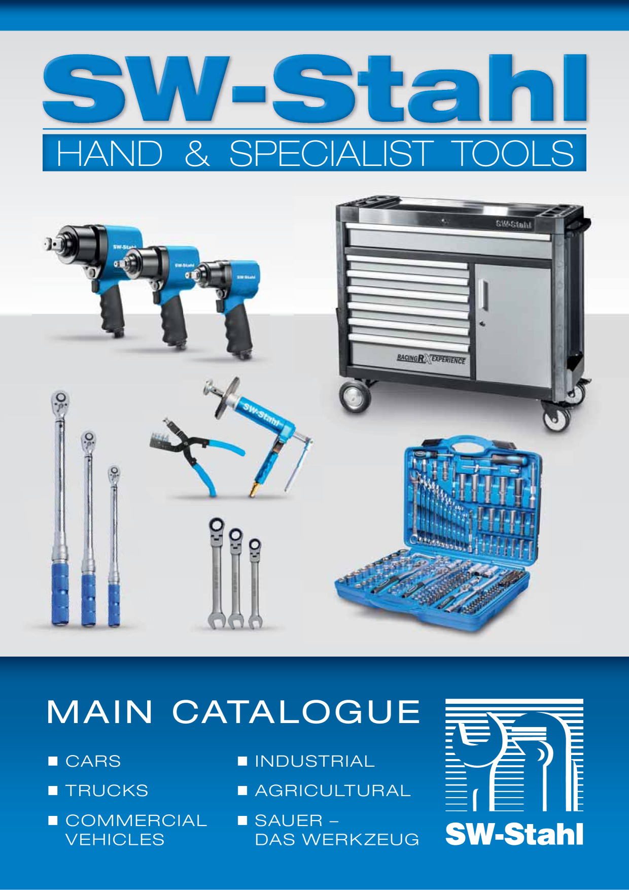 SWStahl Catalog hand and special tools Werkstattwagen
