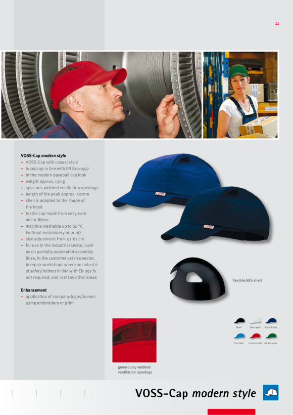 Voss Anstoßkappe VOSS-Cap oil & rain, Stahlblau 12265011