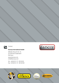 Dancop Infektionsschutzscheibe flach CS-60x80-DV