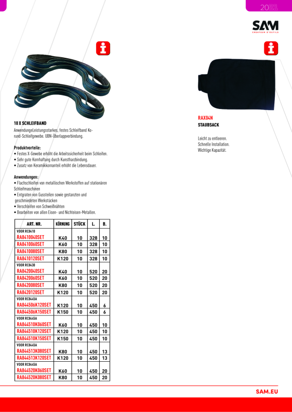 Rodac 520-8 plate support (u profiel) TL520-8