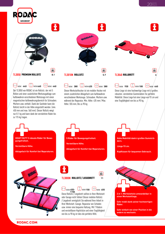 Rodac Arbeitslampe  RALA134