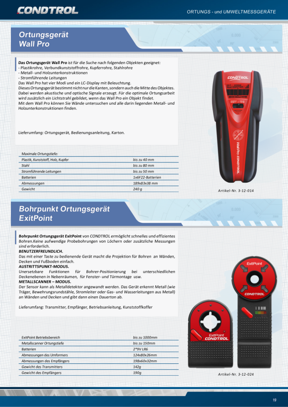 Condtrol Vermessungsinstrumente WheelTronic 2-10-05