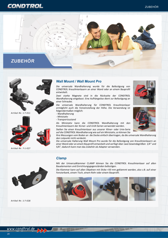 Condtrol Zubehör Wall mount Pro 7-1-27