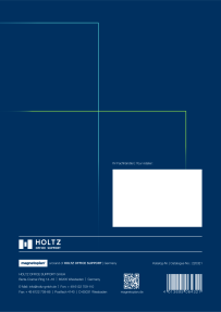 HOLTZ Visitenkartenhalter neutral BCL0011