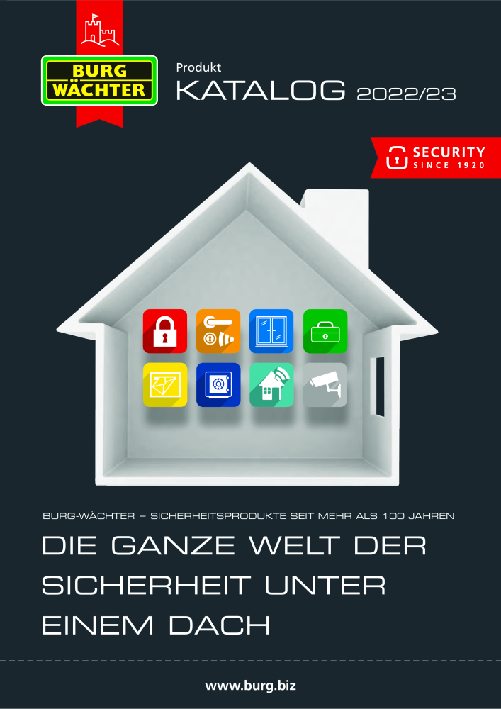 BURG-WÄCHTER Hauptkatalog NO.: 20105