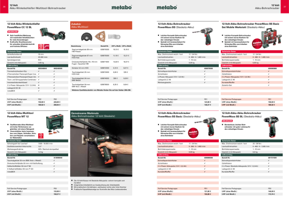 Metabo Basic-Set 2 x Li-Ion 2,0 Ah  685161000