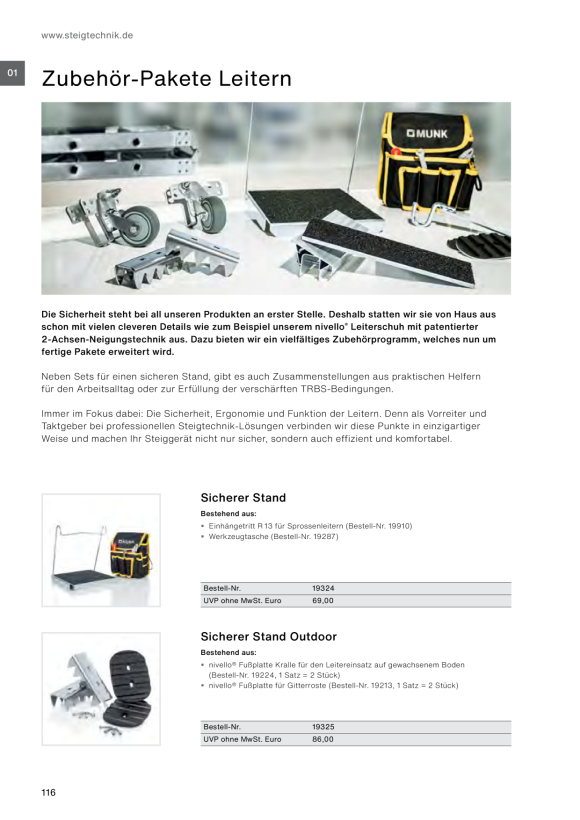 MUNK Zubehör-Paket TRBS-Kit 19326