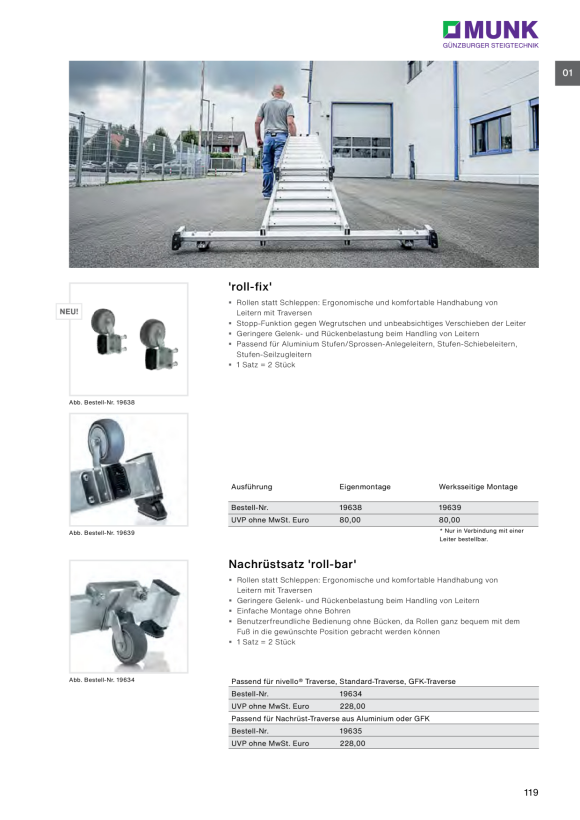 MUNK Stufenmodul MaxxStep Länge 493 mm 19904
