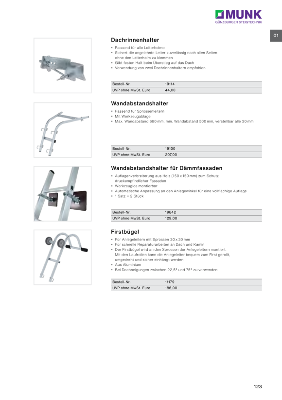 MUNK Wall spacer for insulated facades 19842