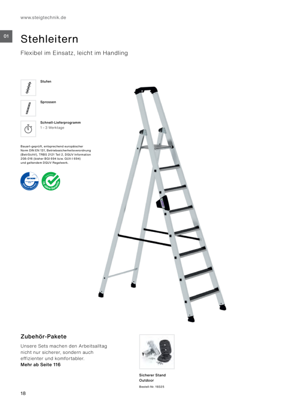 MUNK Zubehör-Paket Sicherer Stand Outdoor 19325