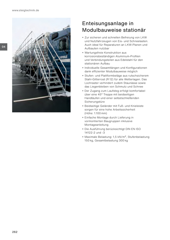 MUNK Modular de-icing system, stationary 70501