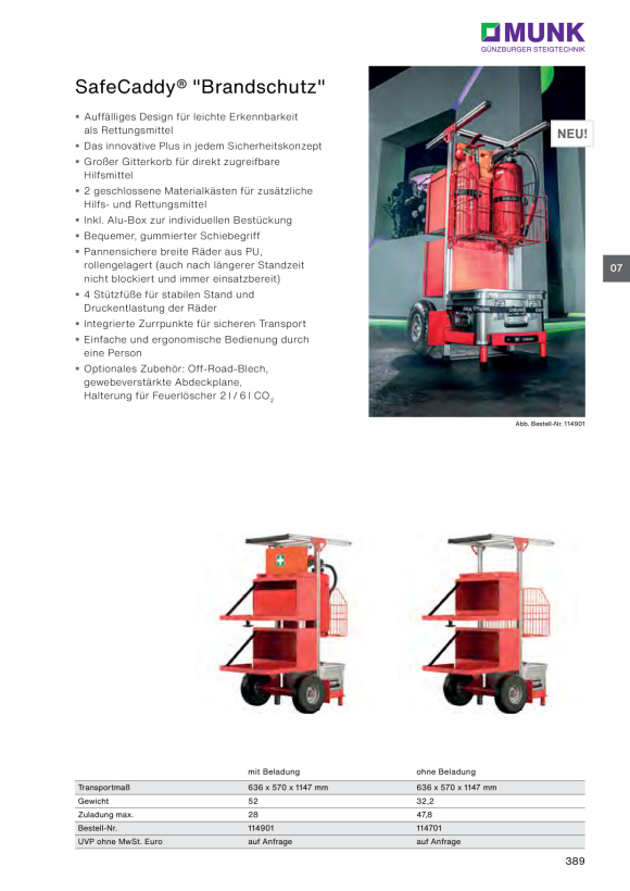 MUNK Transport boxes, stackable 11138