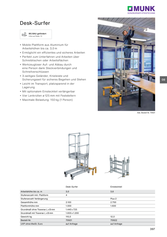 MUNK FlexxLift 2.2 127110