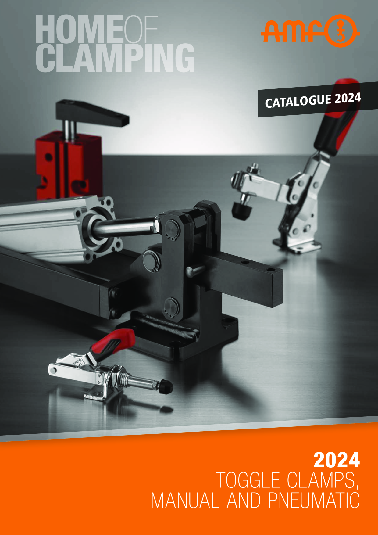 AMF Catalogue Toggle clamps, manual and pneumatic_2020