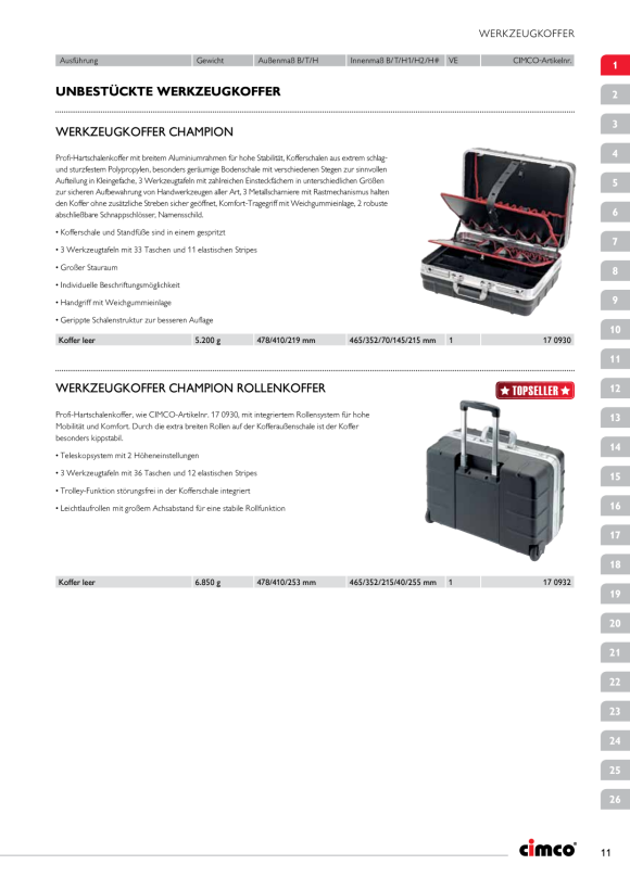 CIMCO Schneidbacken-Führung PG7 140930