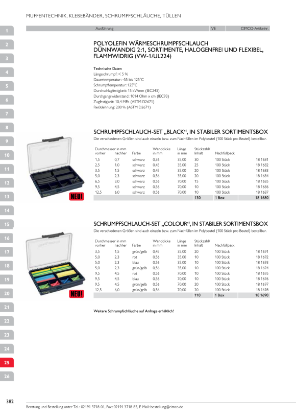 CIMCO Heizluftgebläse-Sortiment, 1500W/230V, 2 Wärmestufen 181351