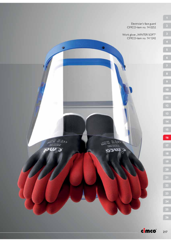 CIMCO Arbeitshandschuh Winter Soft XL 141242